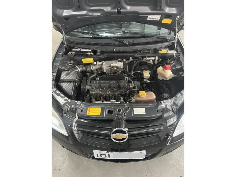 CHEVROLET - PRISMA - 2007/2008 - Preta - Sob Consulta